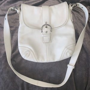 Coach crossbody leather bag